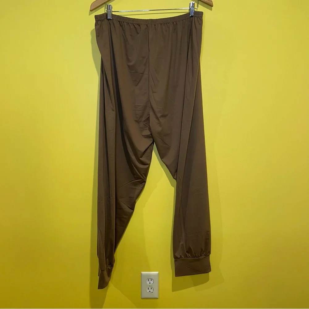 Plus Size Brown Pajama Set Size 3X NWOT - Picture 6 of 8